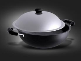 Non-Stick Kadai with Dome Lid - 20 cms